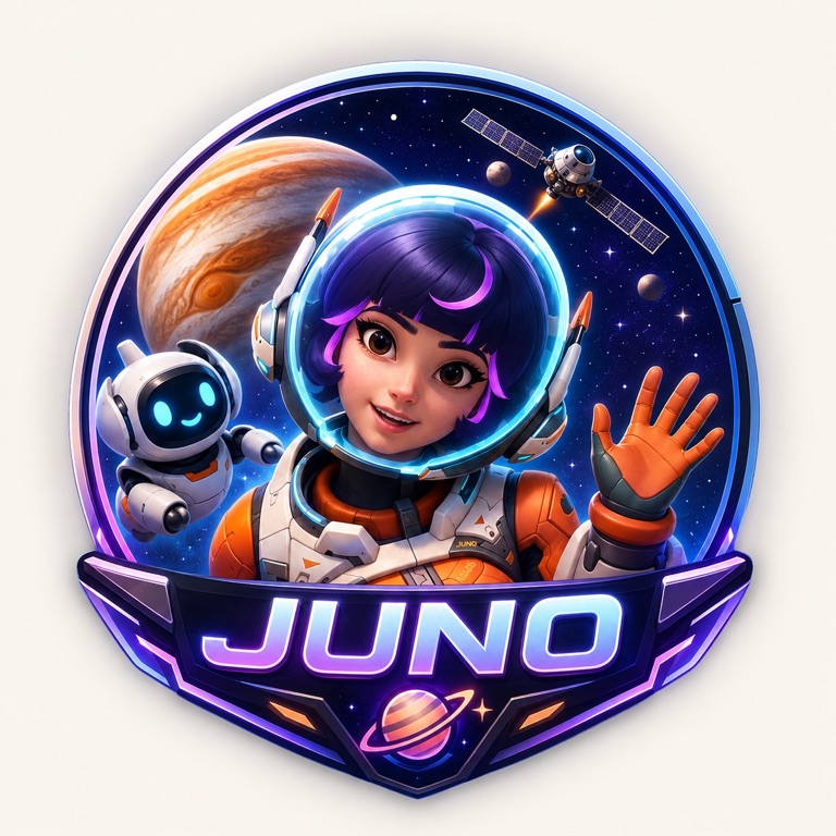Juno 太空任务徽章